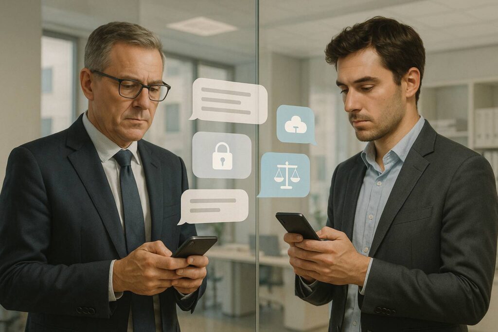 Il valore legale delle chat tra datore di lavoro e dipendente