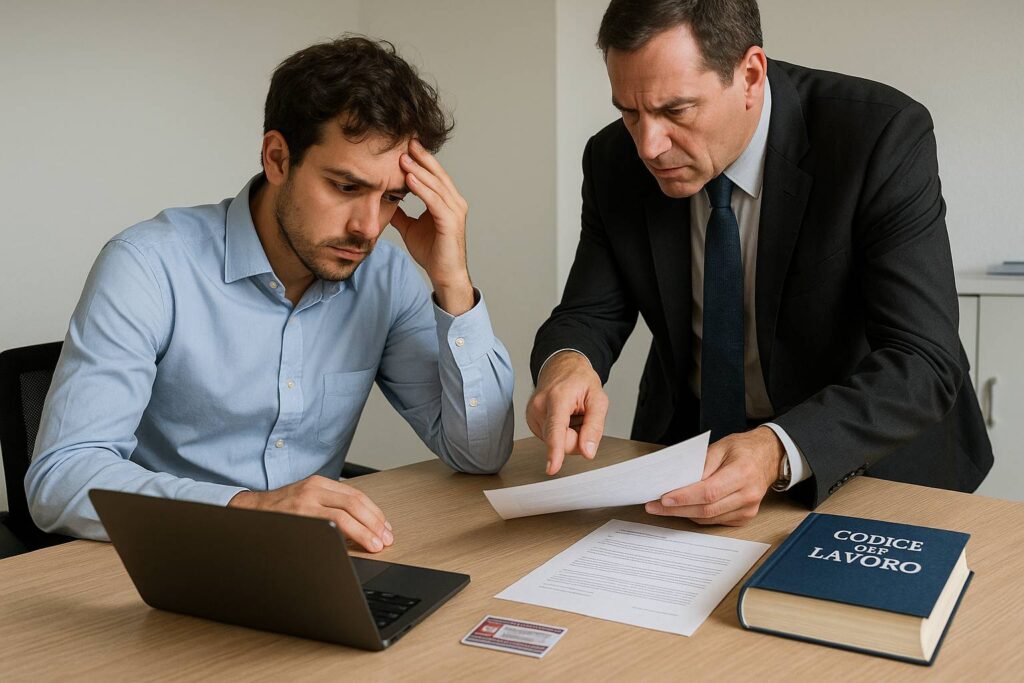 Contestazioni disciplinari per rifiuto di ordini: come difendersi
