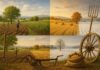 Impatto delle stagioni sulla vita e lavoro agricolo