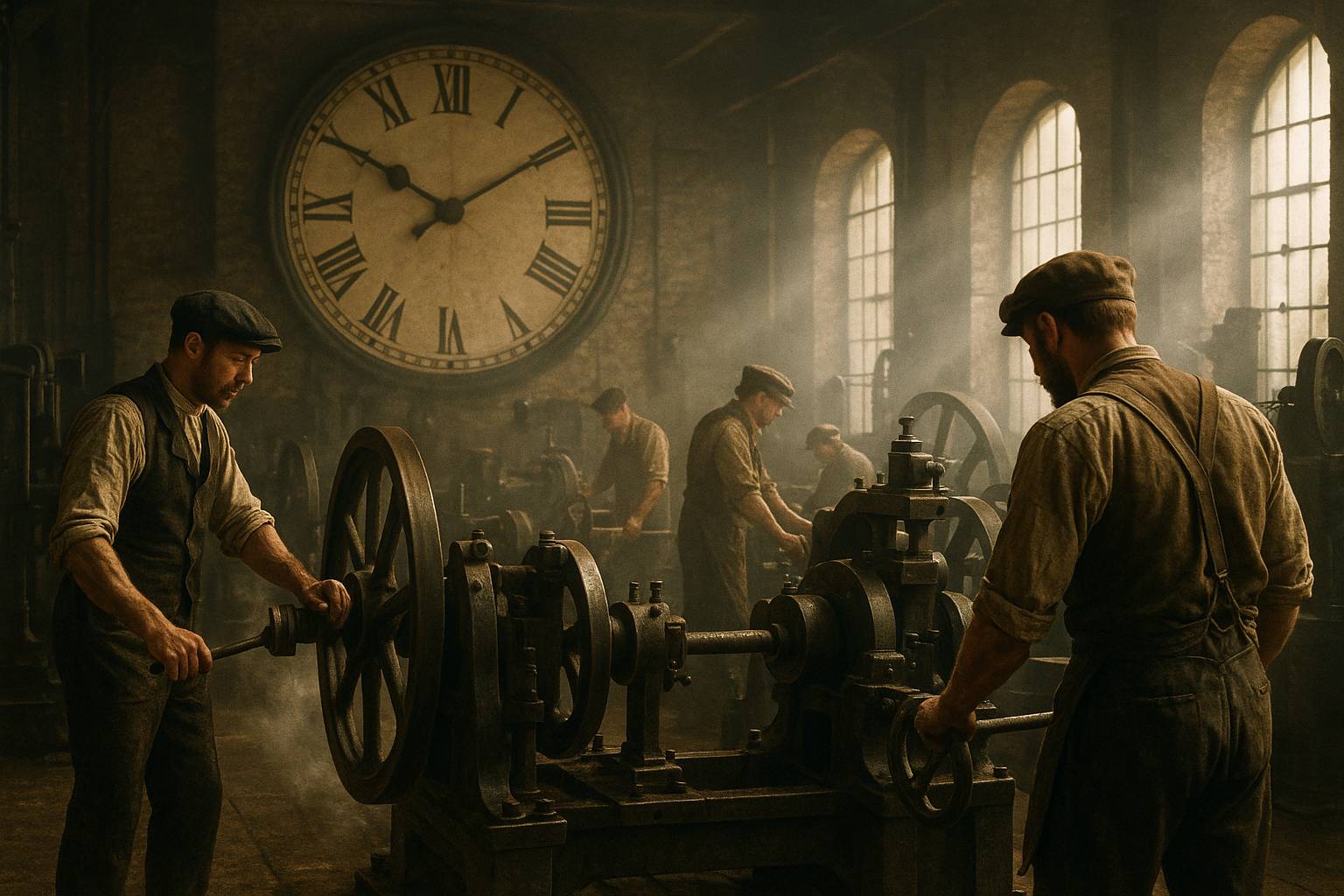 La rivoluzione industriale e la standardizzazione del tempo lavorativo