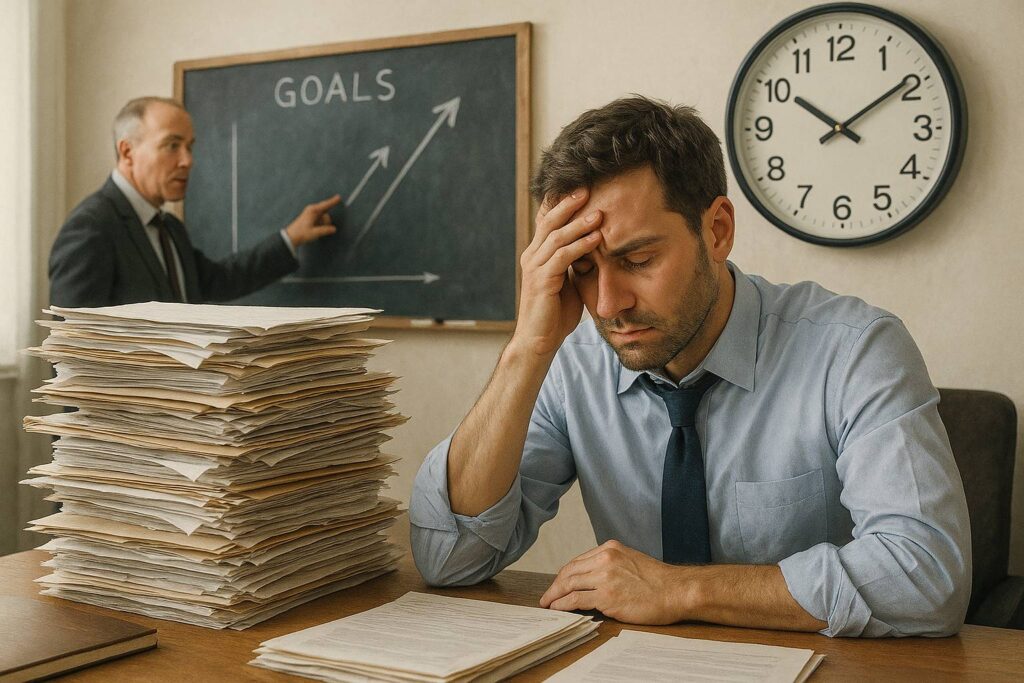 Il capo ti assegna obiettivi impossibili: è strategia o abuso?