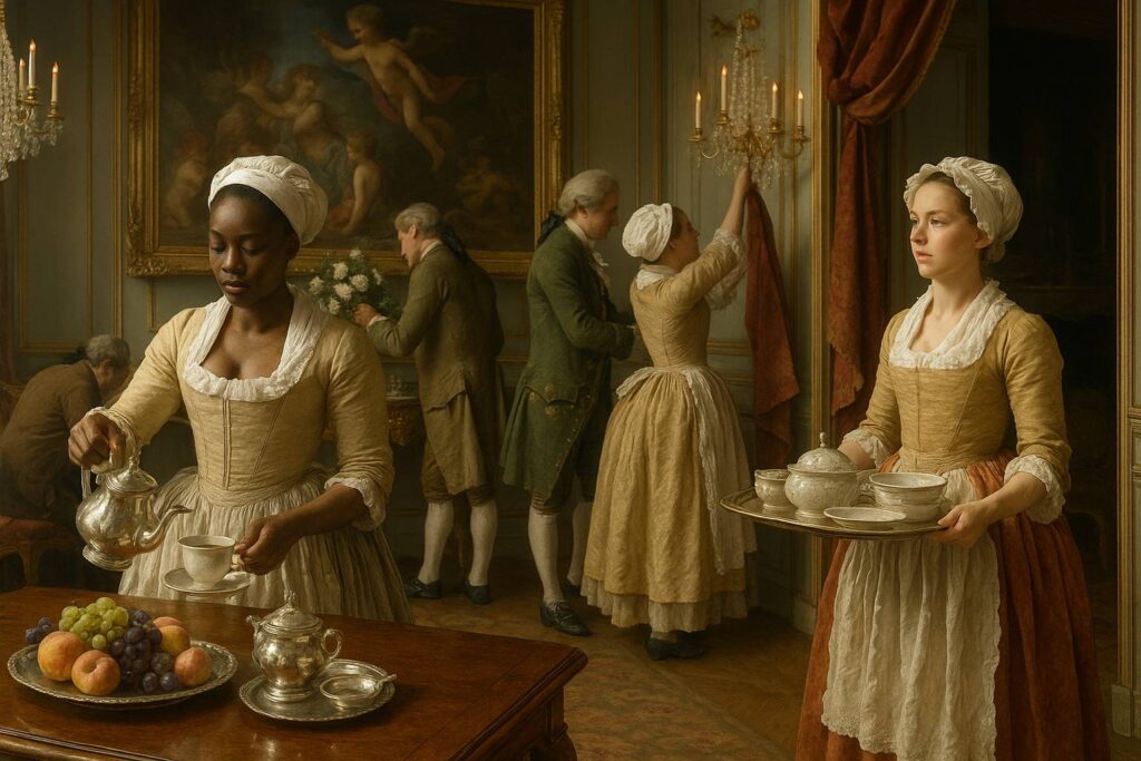 La formazione dei domestici nell’aristocrazia