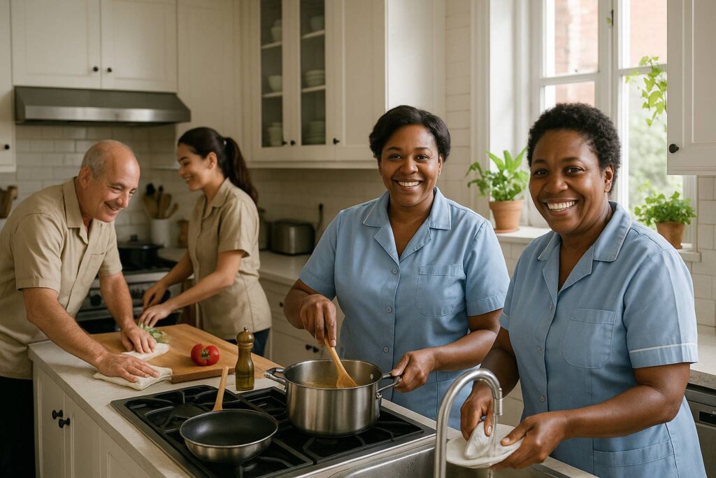 Vita quotidiana dei domestici: tra lavoro e relazioni