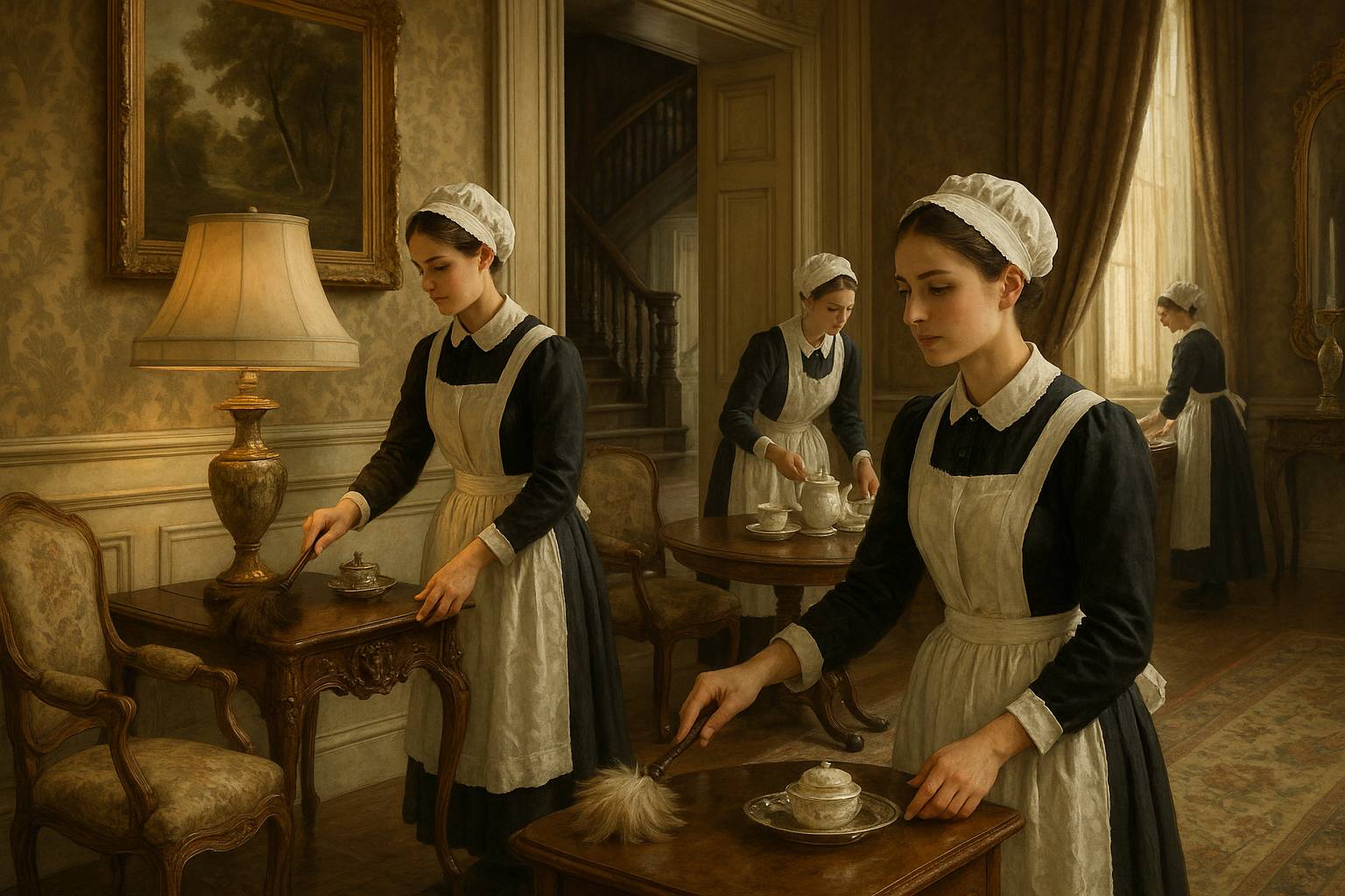 Il ruolo delle donne nel servizio domestico aristocratico