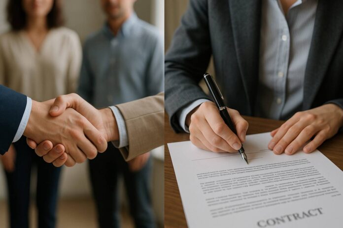firma documenti Differenza tra contratto verbale e scritto: revisione