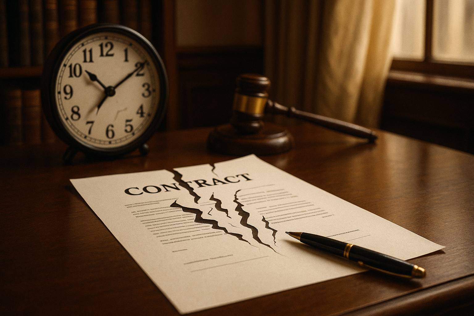 Responsabilità delle parti in un contratto firmato tardivamente