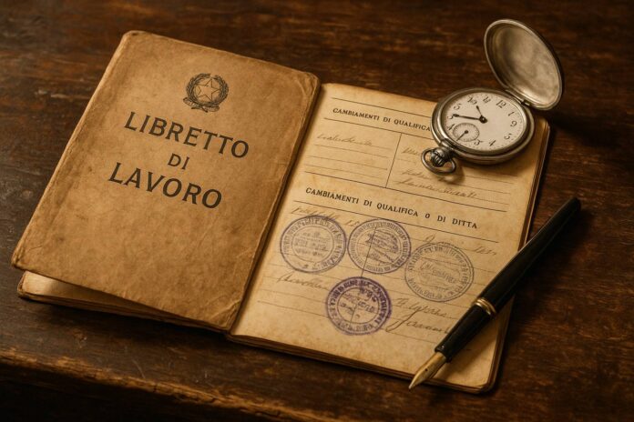 Il 'libretto di lavoro': traccia della storia lavorativa