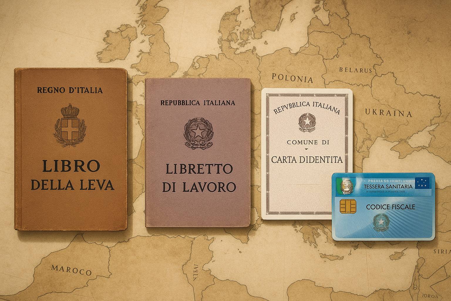Documenti di identità e lavoro in Italia: un confronto storico