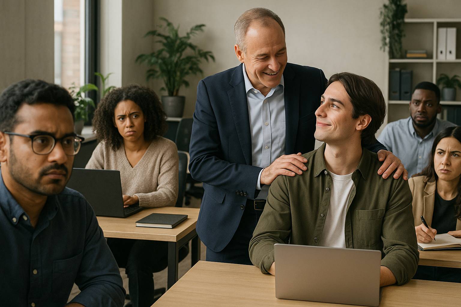 Come il nepotismo influenza il contesto lavorativo