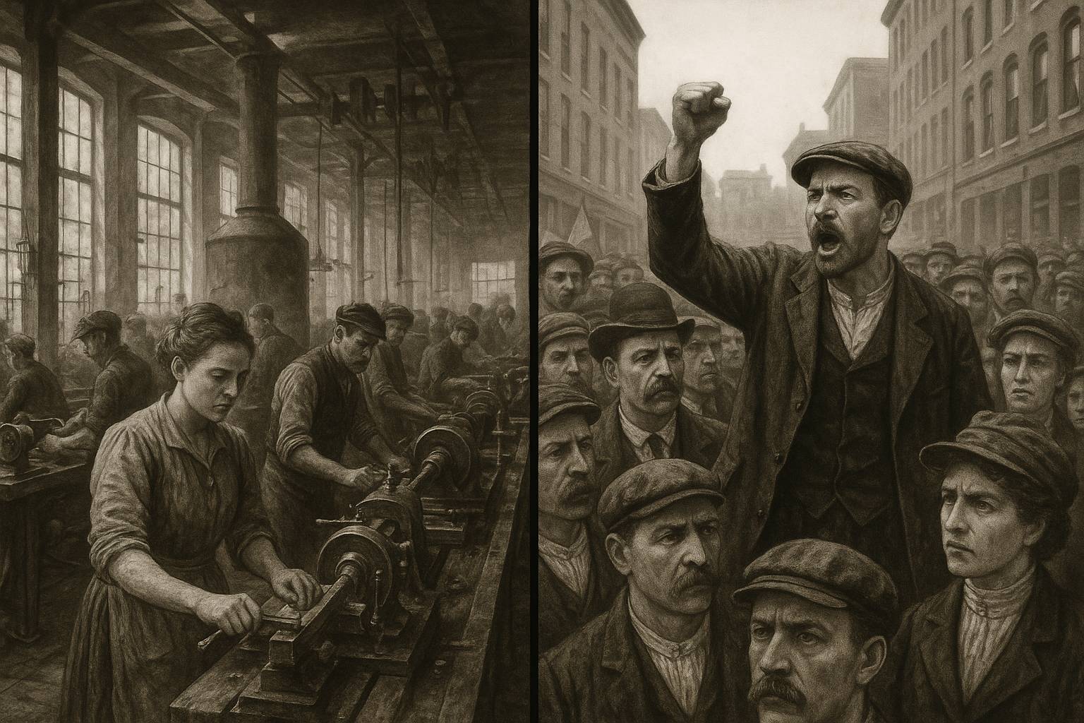 Dalle prime fabbriche ai diritti: quando nascono le prime tutele dei lavoratori