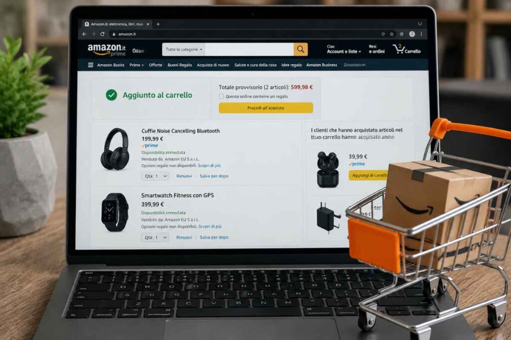 Con il trucco del Carrello su Amazon risparmi centinaia di euro su ogni acquisto