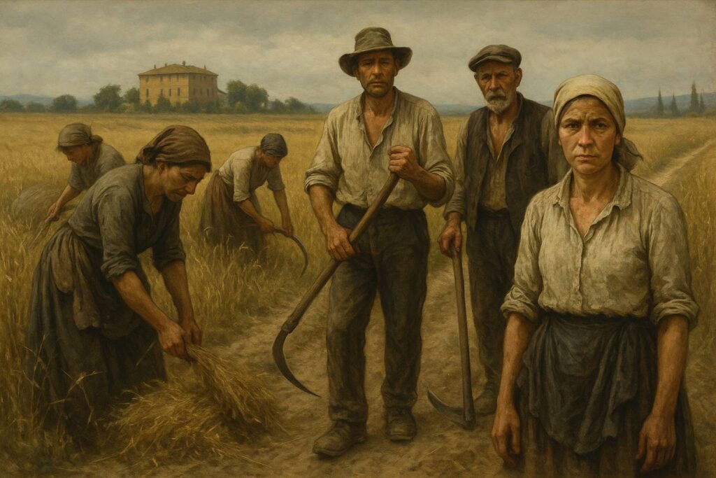 Braccianti e contadini poveri nel romanzo italiano del Novecento