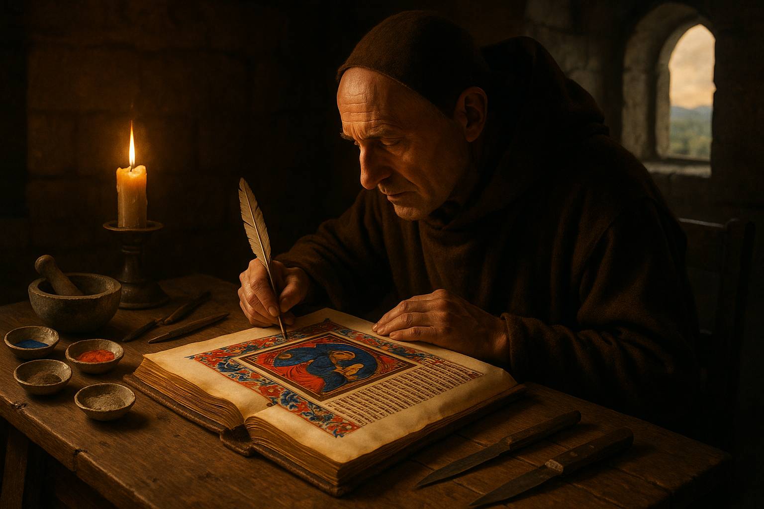 Conventi medievali L’arte della miniatura medievale: colori, simboli e maestri silenziosi
