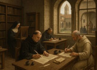Ordini religiosi e cultura scritta: benedettini, cistercensi e mendicanti Ordini religiosi e cultura scritta: benedettini, cistercensi e mendicanti