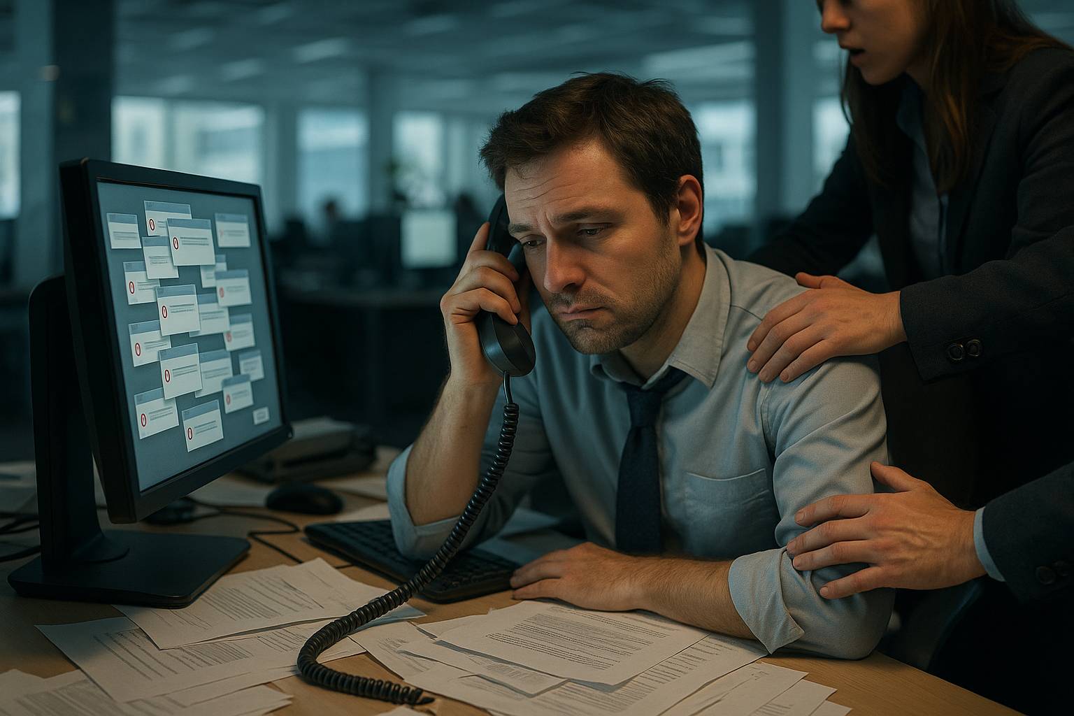 Interruzioni al lavoro Danno da stress lavoro-correlato dovuto a continue interruzioni