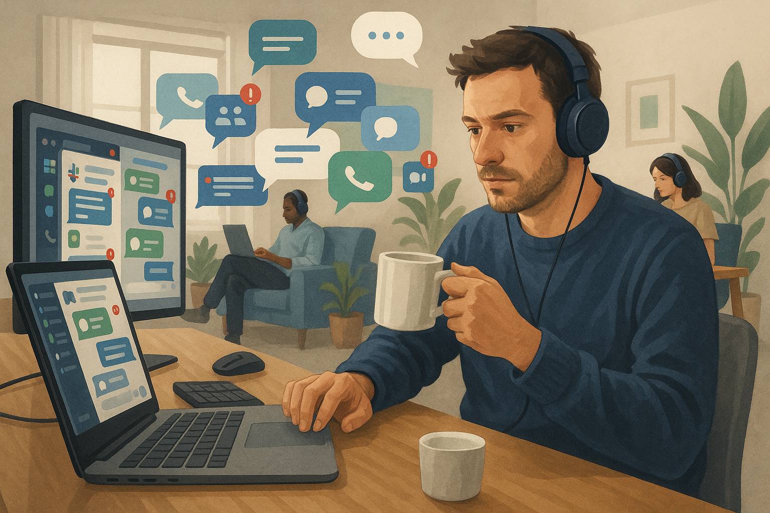 rapporti professionali Smart working, chat aziendali e nuove forme di confidenza
