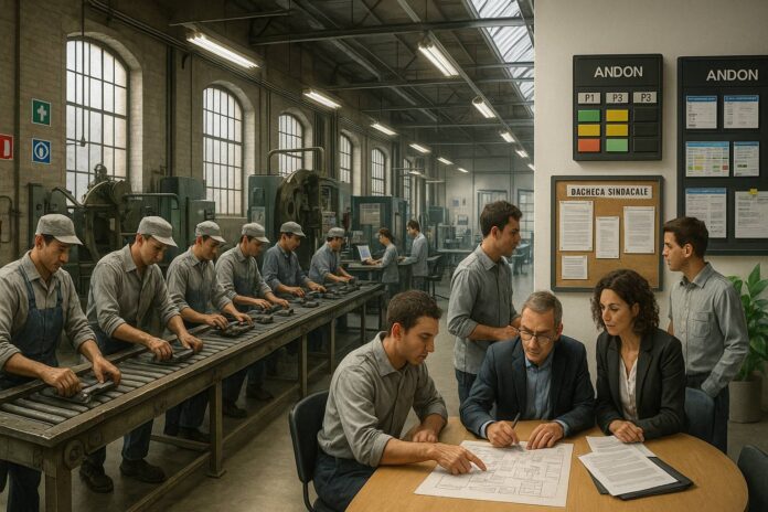 Organizzazione scientifica del lavoro, lean management e limiti legali italiani