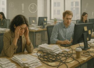 Impatto del disordine organizzativo su stress e benessere