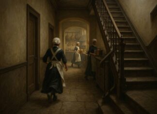 Architettura dei piani di servizio nelle residenze aristocratiche