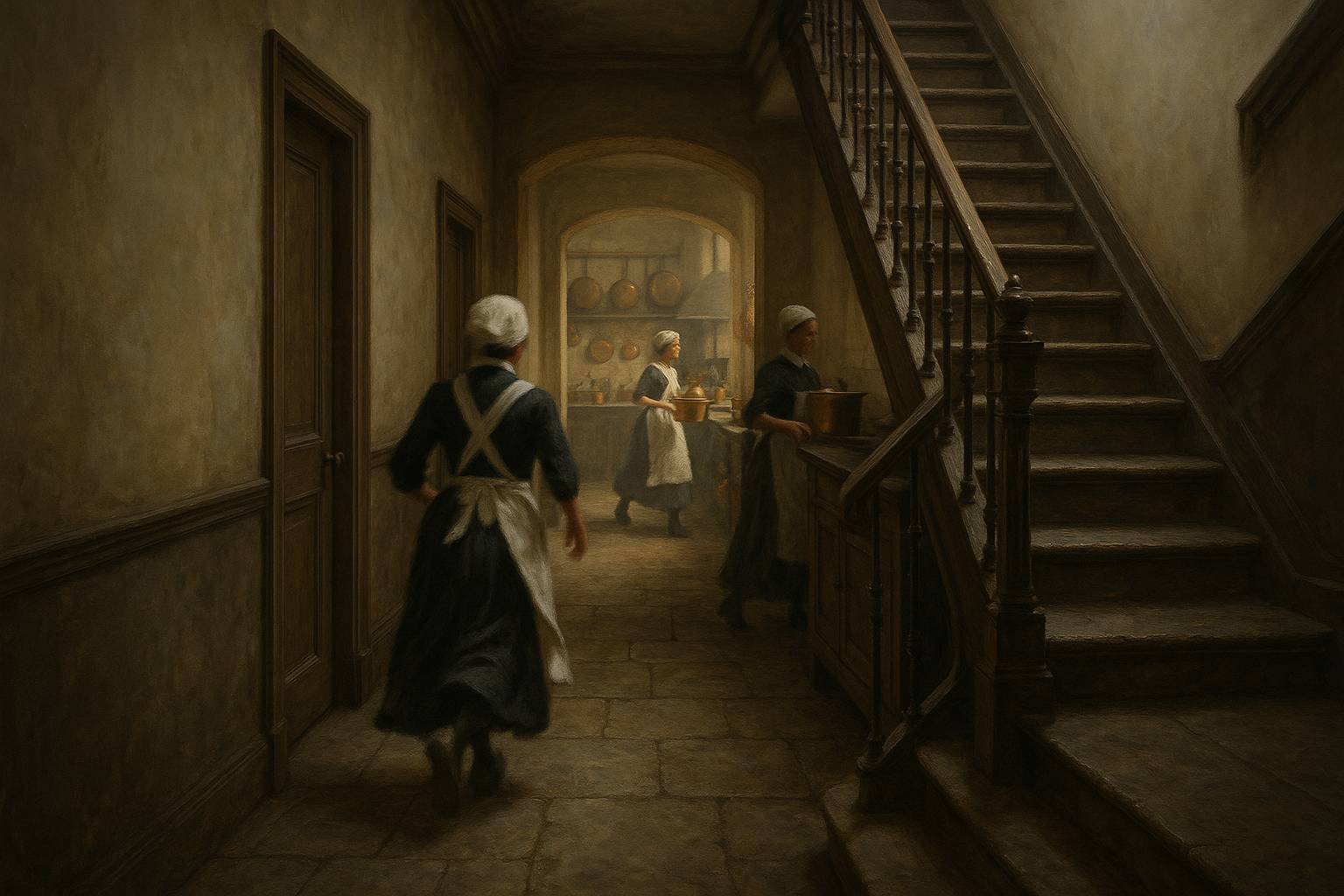 aristocrazia Architettura dei piani di servizio nelle residenze aristocratiche