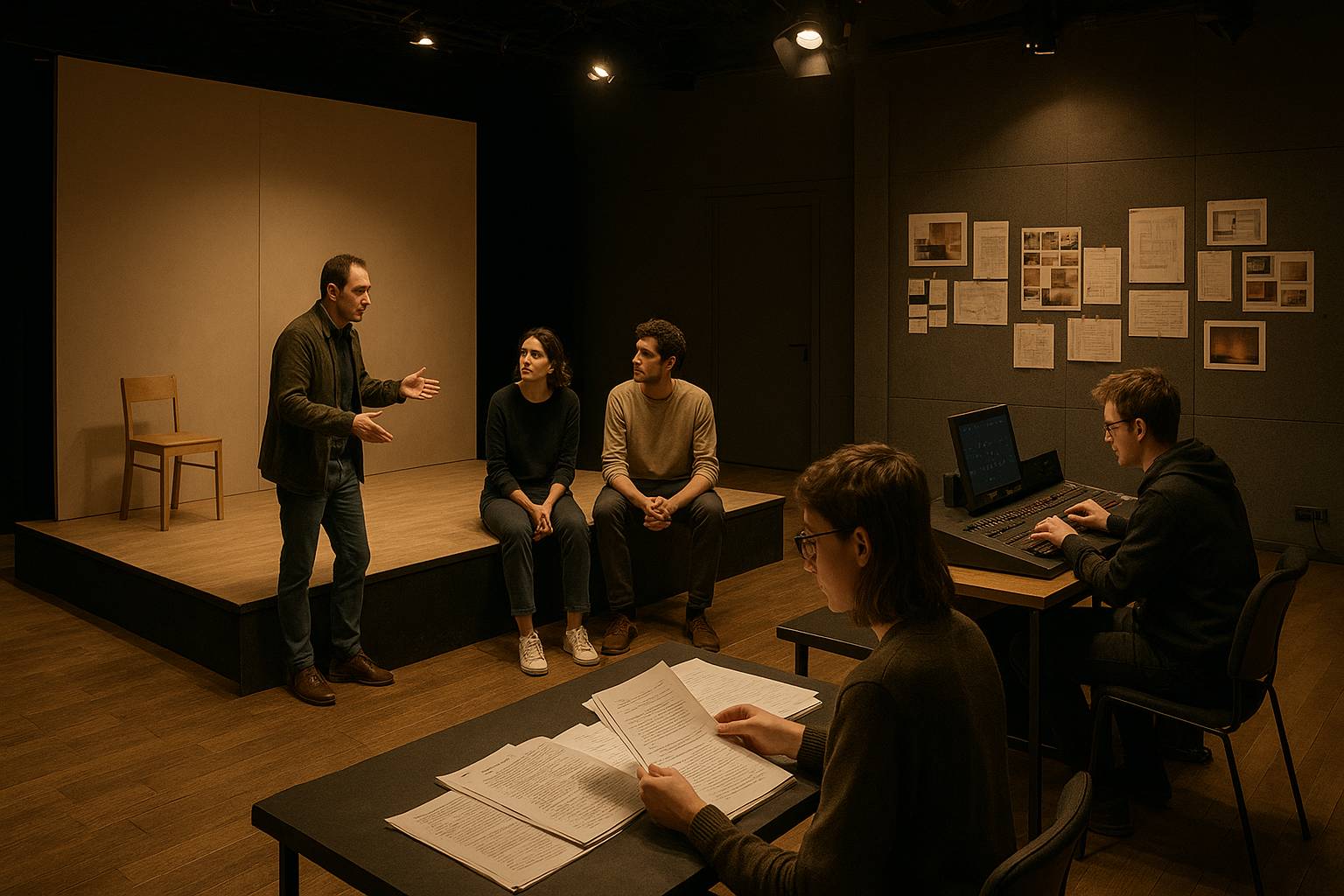 spettacolo Regia, drammaturgia e direzione artistica nel teatro moderno