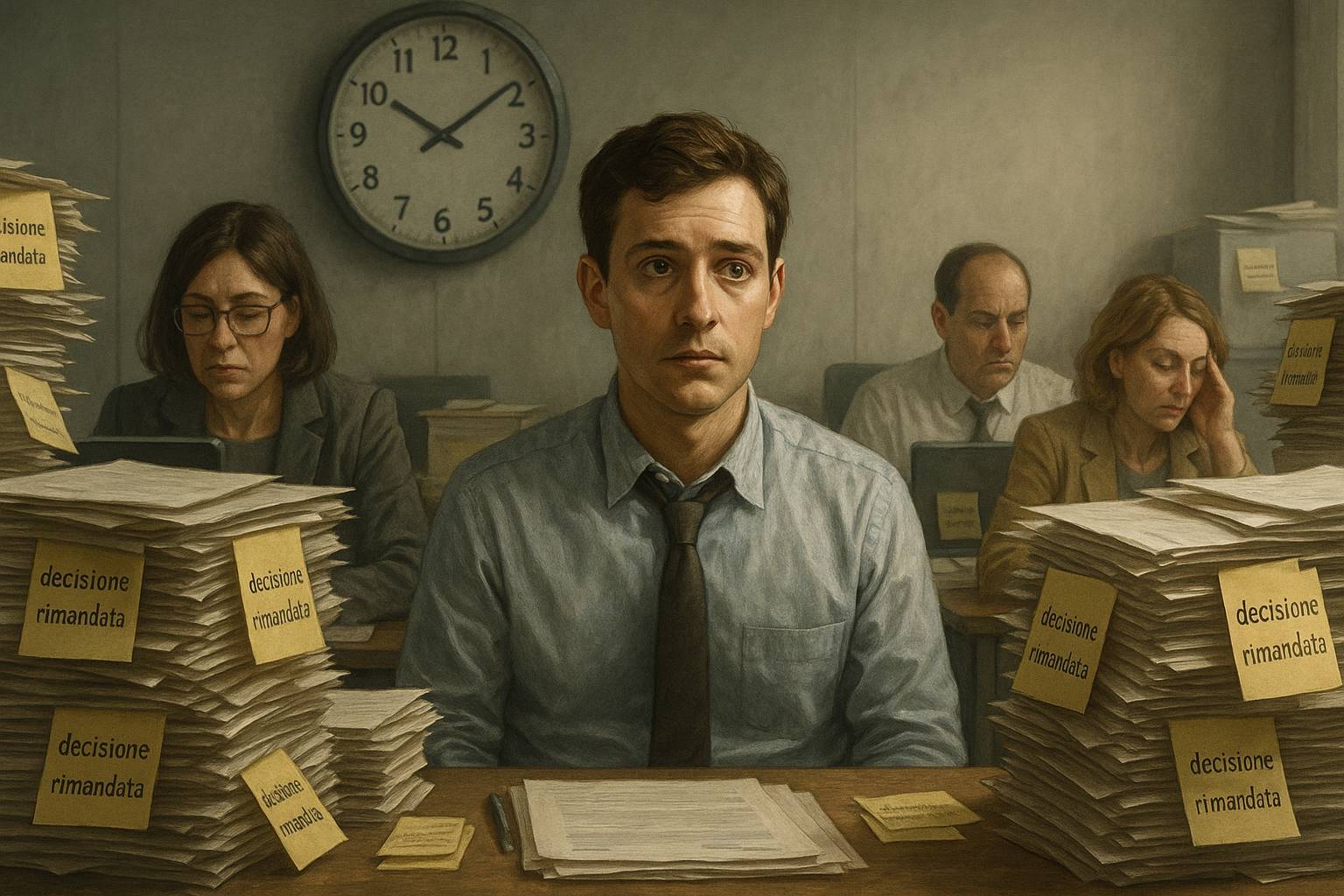 Il continuo rinvio delle decisioni aziendali può danneggiare il lavoratore?