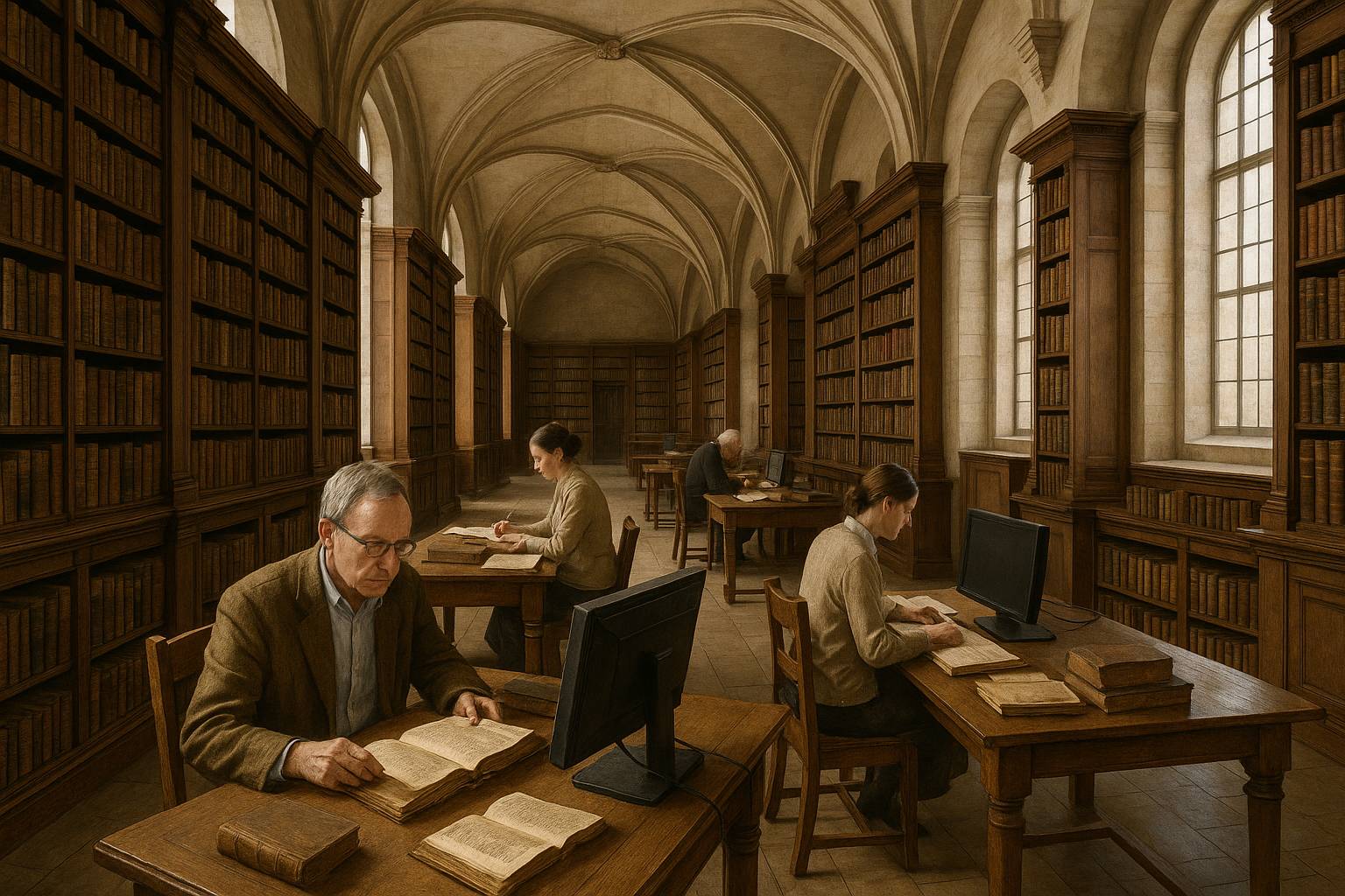 Biblioteche Il lavoro nelle grandi biblioteche storiche: professioni, competenze e gerarchie