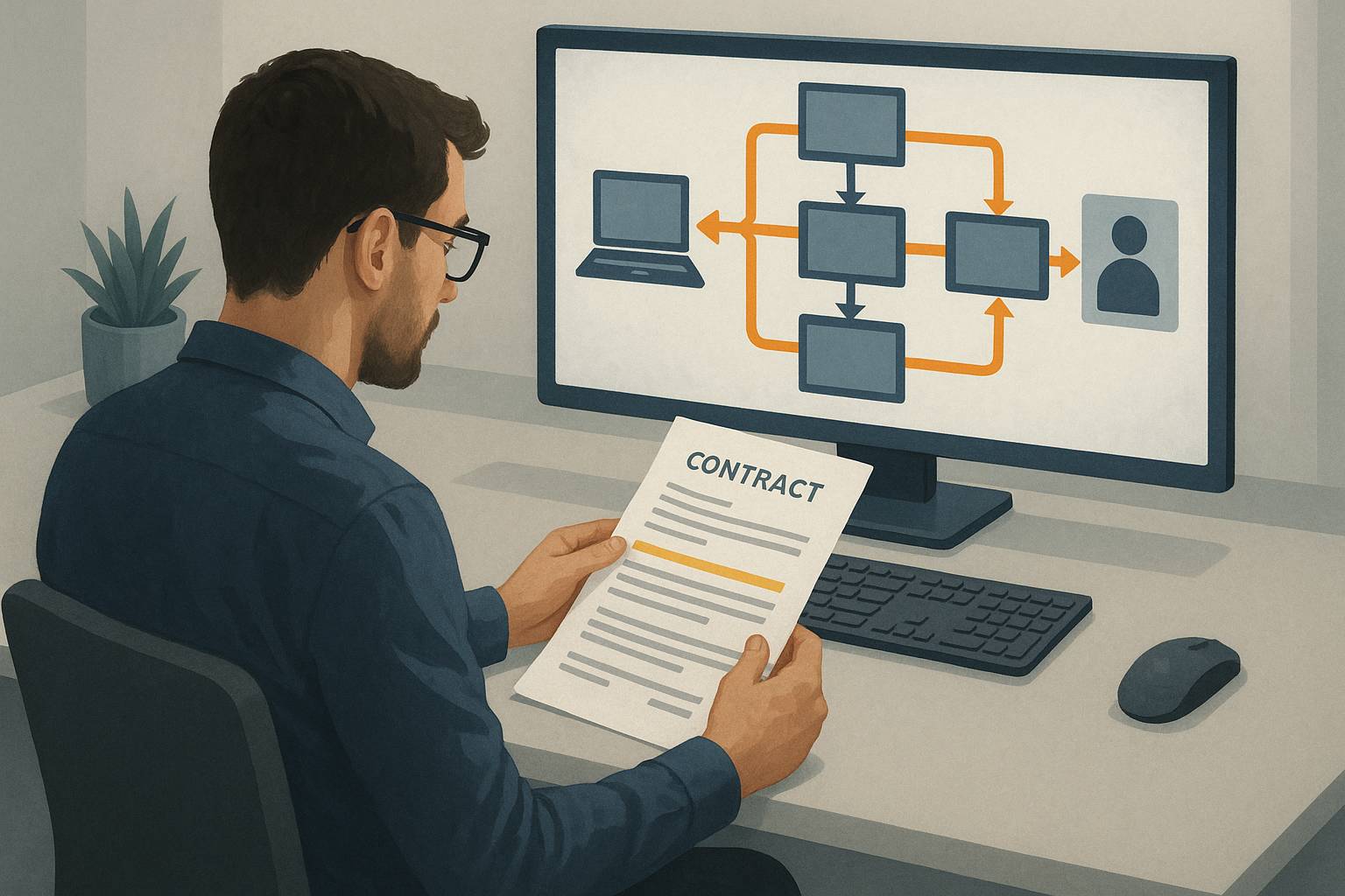 organizzazione aziendale Il dipendente ha diritto a conoscere chi utilizzerà il suo lavoro o i suoi elaborati?