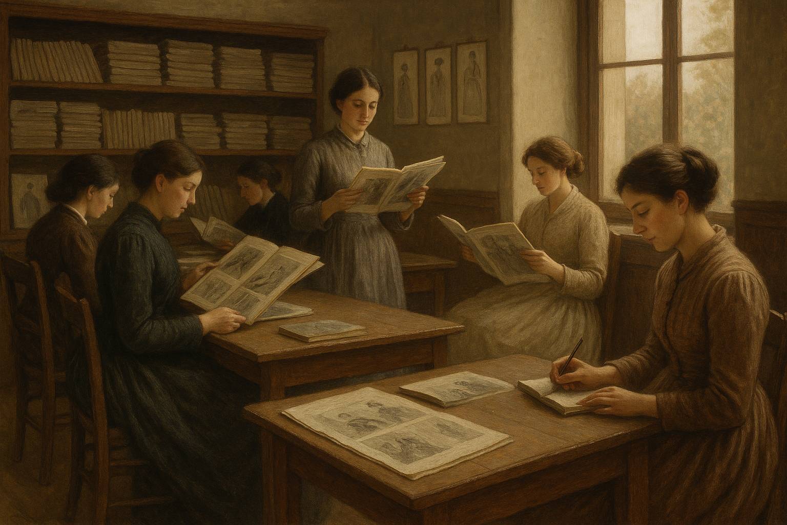 cronisti Donne, lettura e giornali: il nuovo pubblico nell’Italia dell’Ottocento