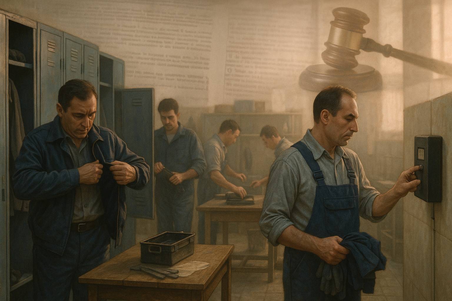 La richiesta di svolgere attività preparatorie prima del turno deve essere retribuita?