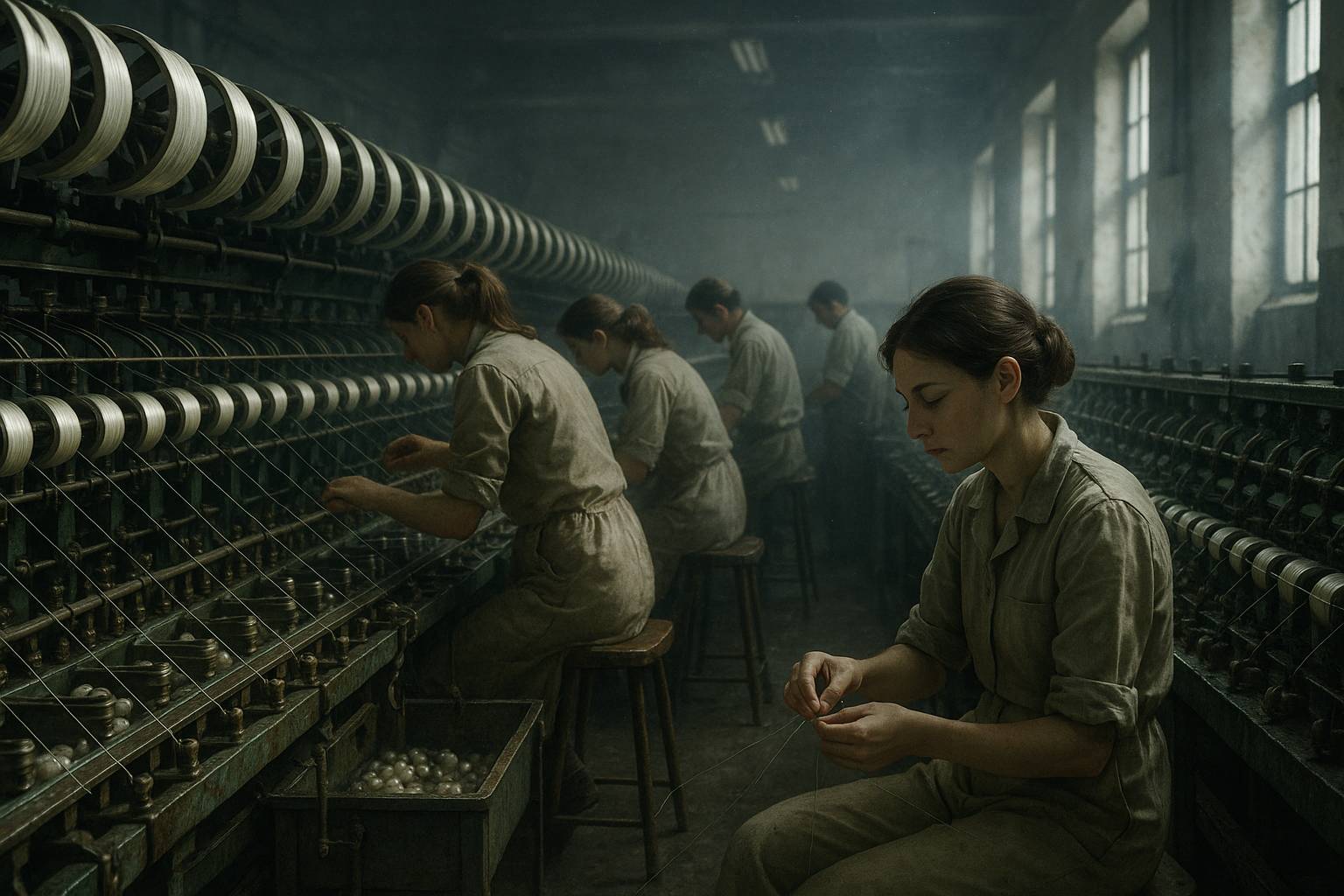 Corpi al telaio: ergonomia, salute e usura nel lavoro serico