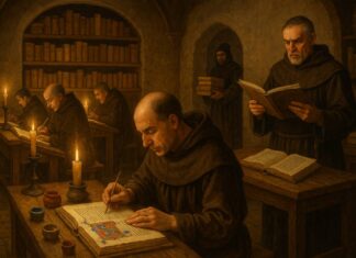 Professioni del libro nel Medioevo: copisti, miniatori, correttori