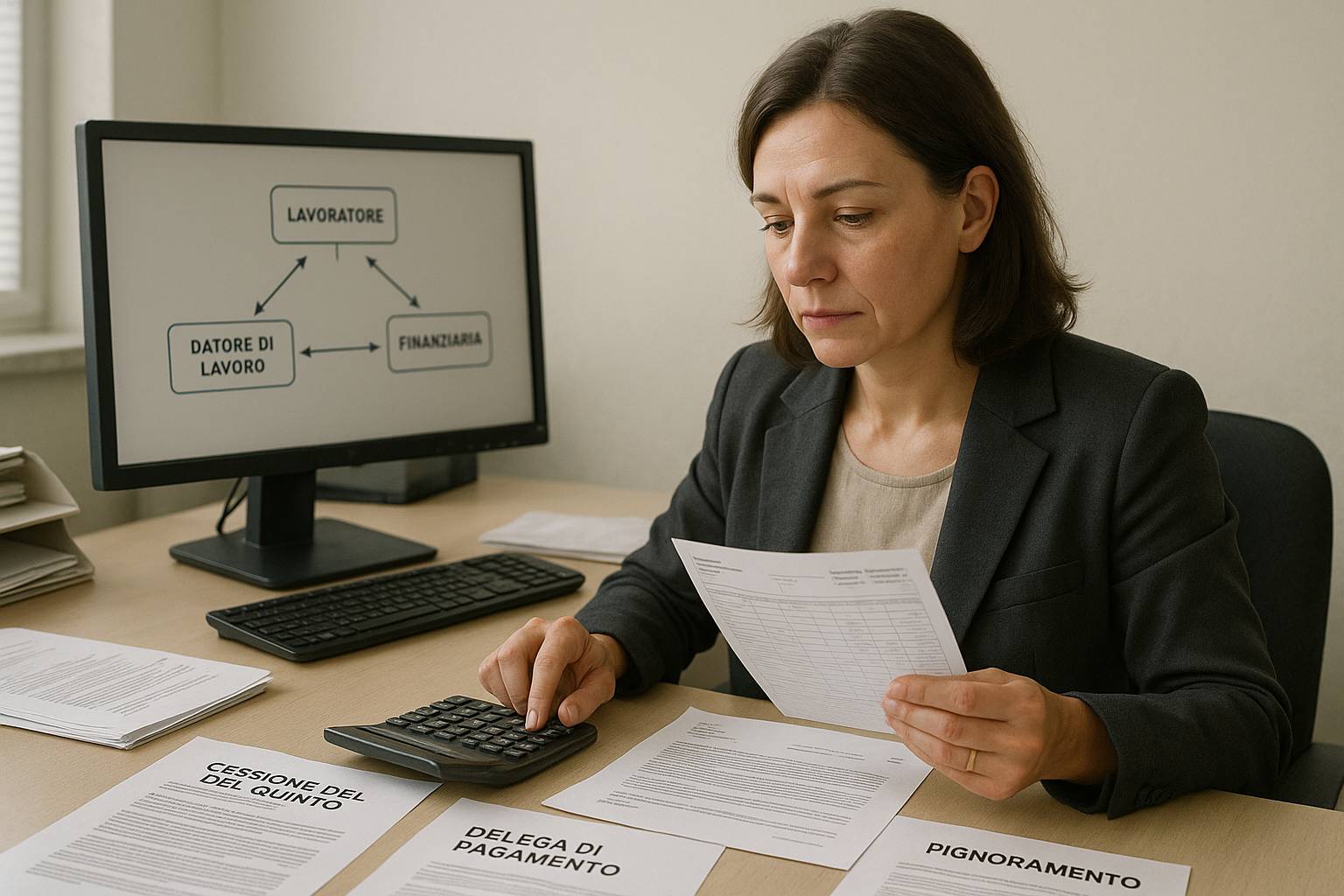 Cessione del quinto Cessione del quinto e terzo pagatore: coordinamento con il datore di lavoro