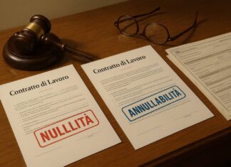 Nullità e annullabilità del contratto di lavoro: differenze operative Nullità e annullabilità del contratto di lavoro: differenze operative