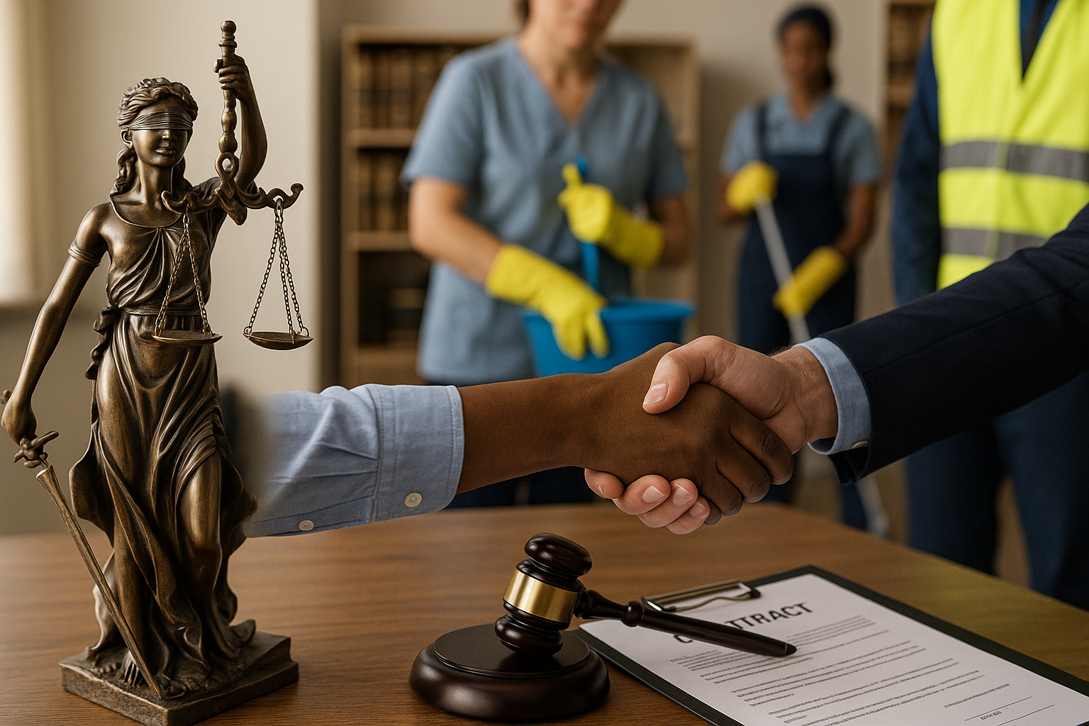 Appalti di pulizia e ristorazione: responsabilità solidale del committente per i crediti retributivi del personale
