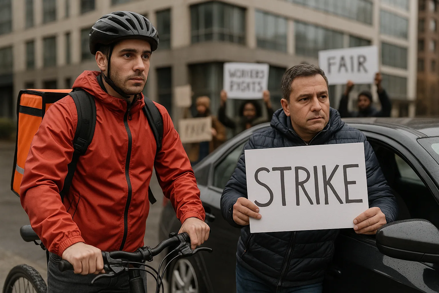 Diritto di sciopero nella gig economy: il caso dei rider e dei driver tra subordinazione e autonomia