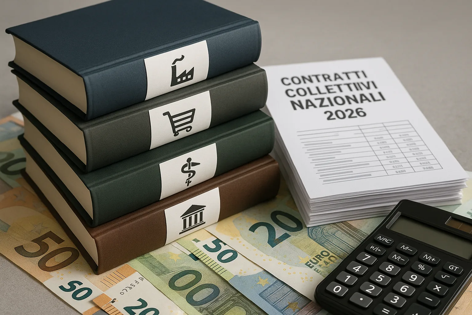 Contratti collettivi nazionali 2026: quali sono i nuovi minimi salariali e come si applica la clausola di adeguamento in