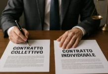 Contratto collettivo e contratto individuale: quando la clausola individuale deroga al CCNL e quali sono i limiti legali Contratto collettivo e contratto individuale: quando la clausola individuale deroga al CCNL e quali sono i limiti legali