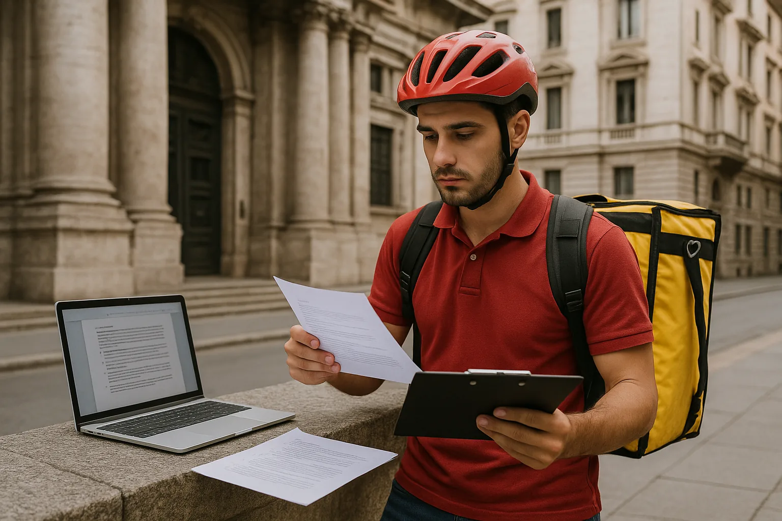 Lavoro platform-based e subordinazione: il test della Cassazione per distinguere rider da autonomi