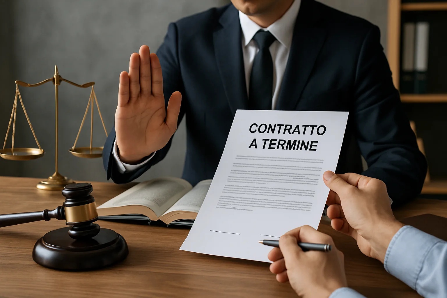 Datore rifiuta conversione: ricorso e sentenze