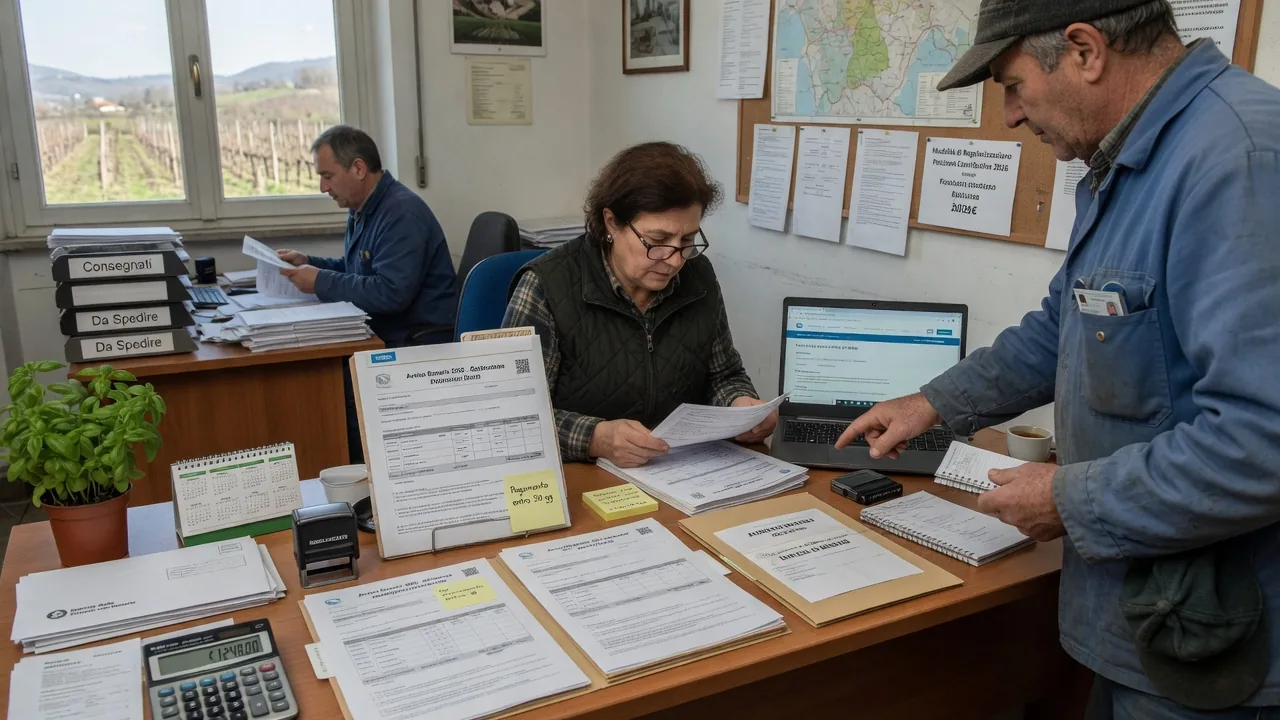Contribuzione agricoltura: INPS emette Avvisi Bonari 2026 nel Cassetto previdenziale