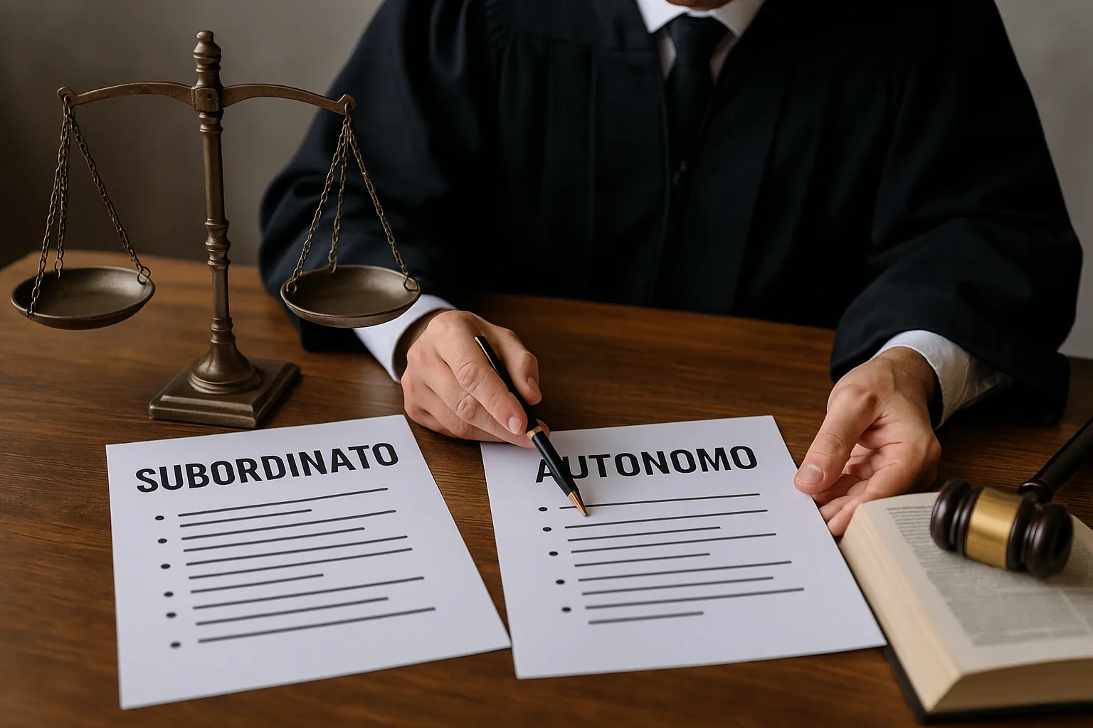 Lavoro subordinato vs lavoro autonomo: i criteri della Cassazione per distinguere le fattispecie ibride