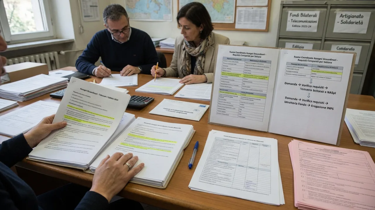Assegni straordinari dai Fondi di solidarietà bilaterali: accesso e requisiti