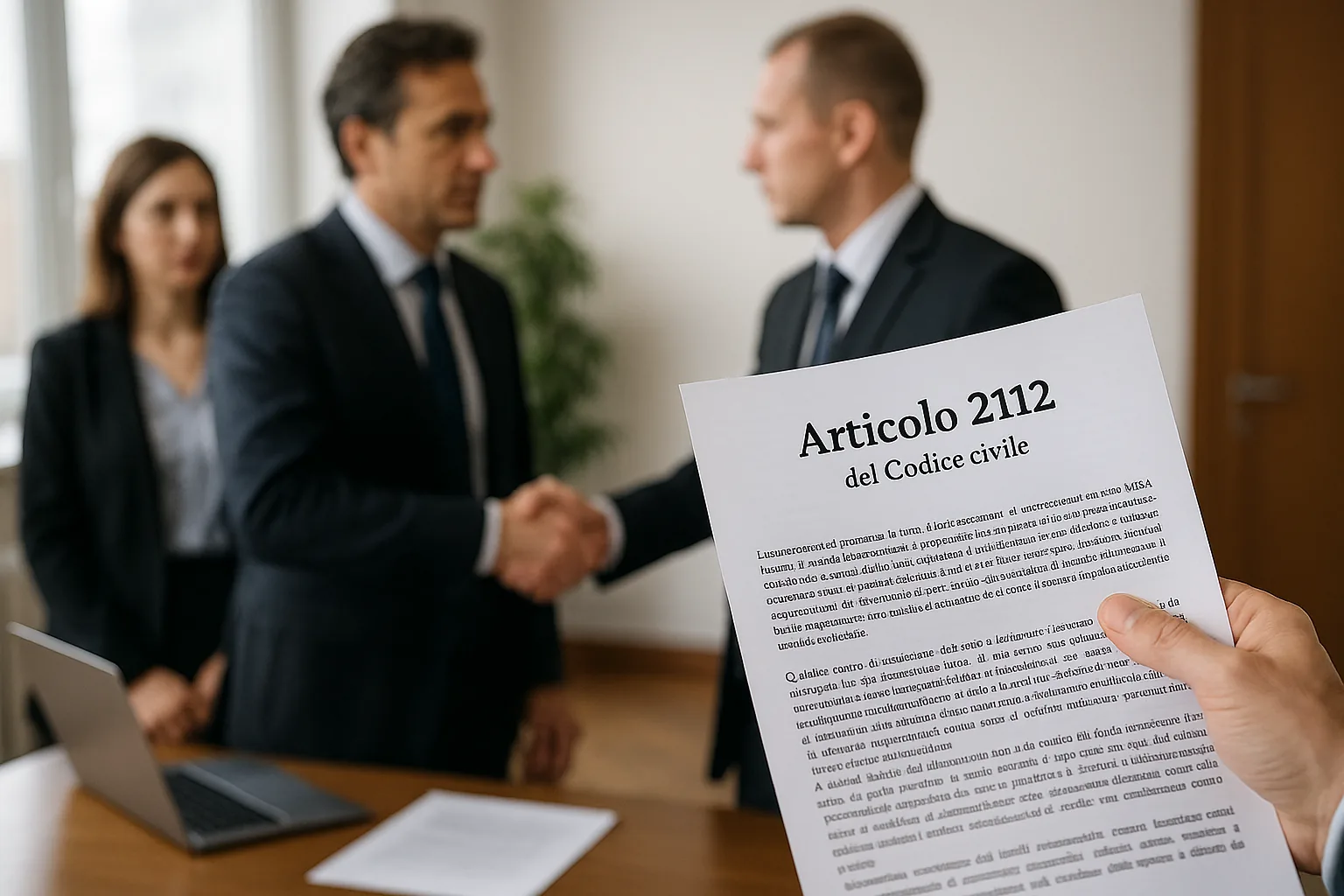 La cessione di azienda e il trasferimento dei lavoratori: diritti, obblighi informativi e continuità del rapporto second