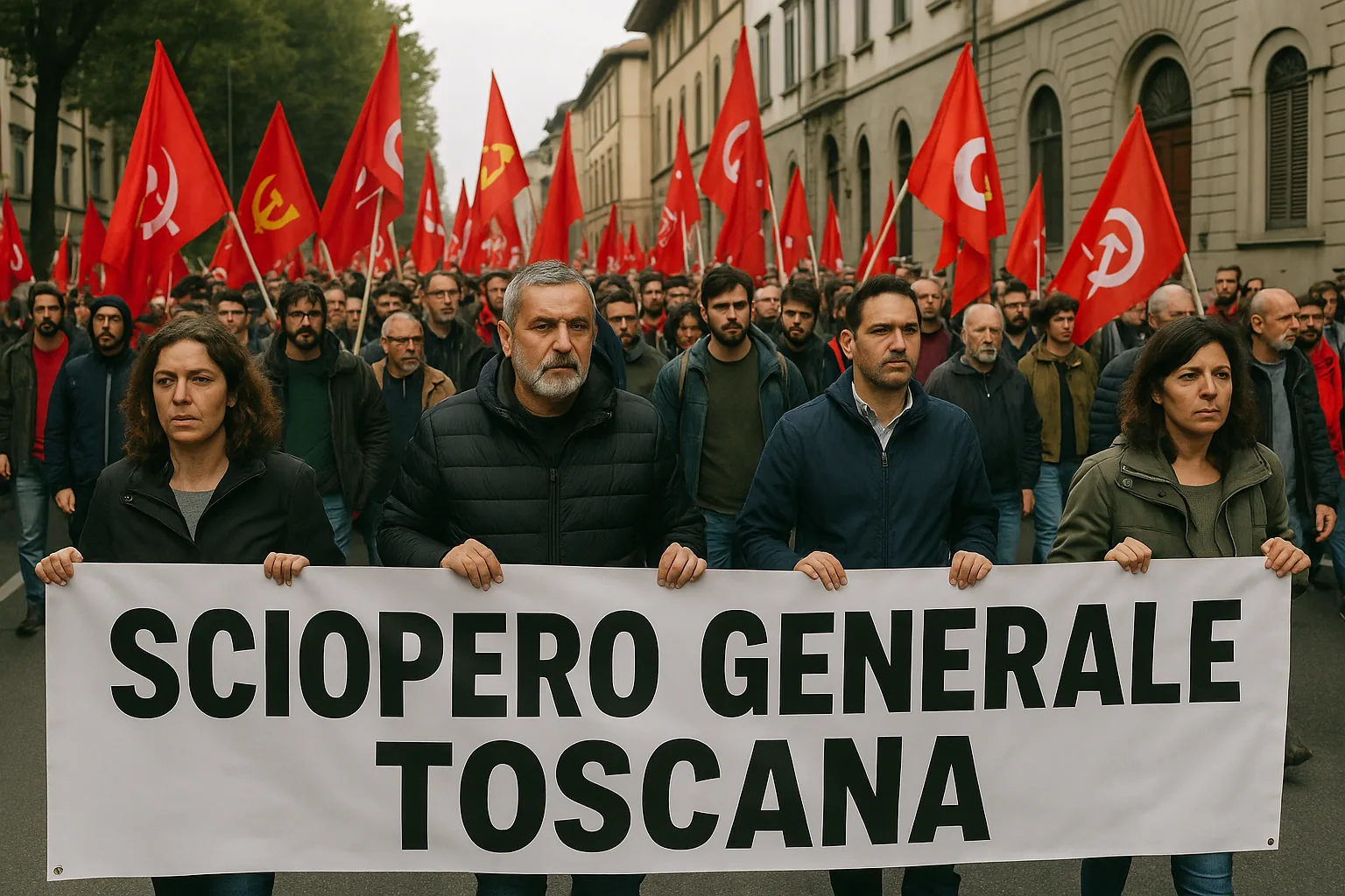 Sciopero generale Toscana 14 ottobre: settori pubblici e privati