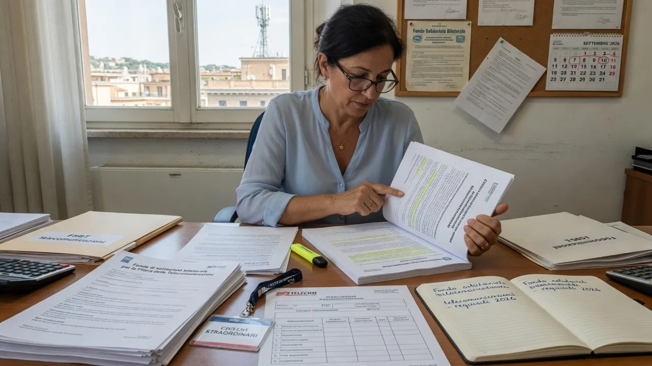 Il Fondo di solidarietà bilaterale Telecomunicazioni: disciplina dell’assegno straordinario e regime contributivo